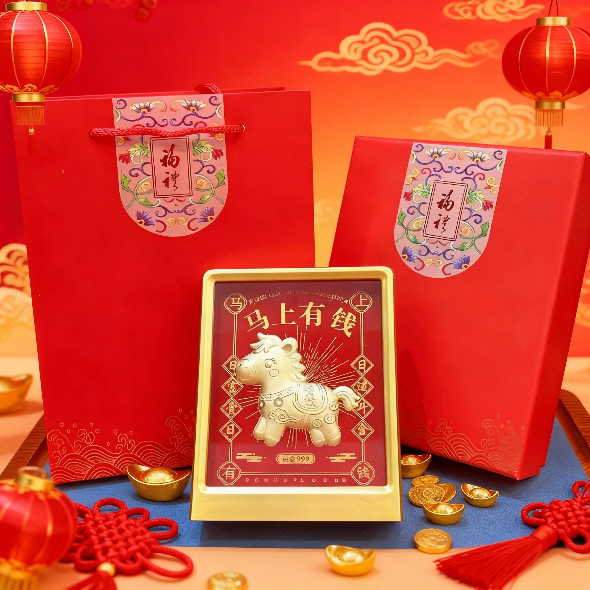 【马年限定】马上有钱摆件