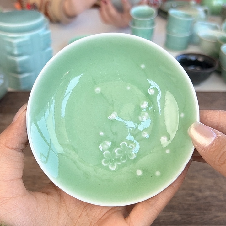 小米茶器龙泉青瓷