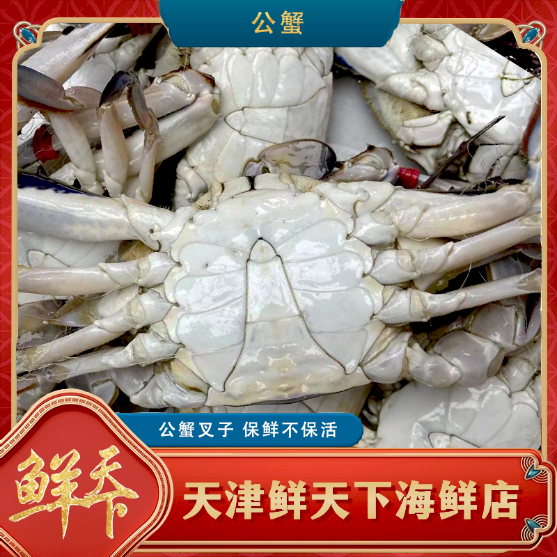 【保鲜不保活】东北中公蟹一斤3-5只左右 单只2-3两 掉爪顺丰明天到