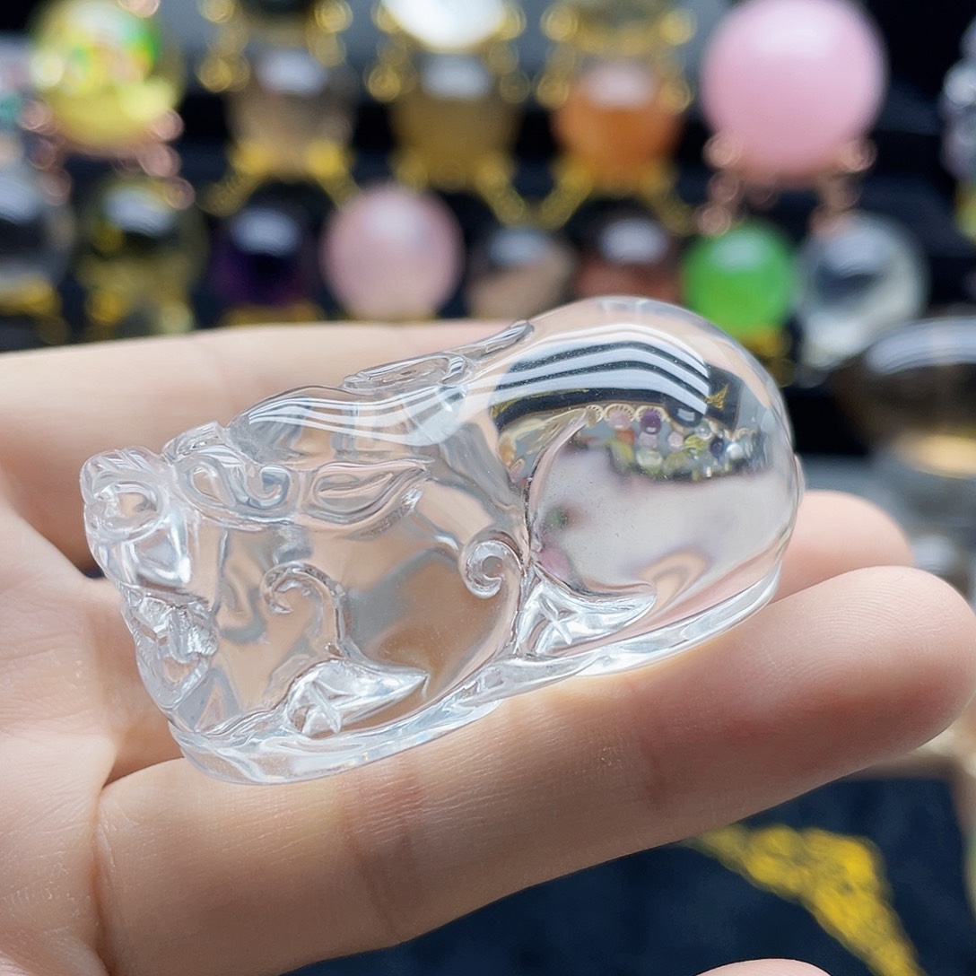 未镶嵌珠宝半成品水晶天然白水晶