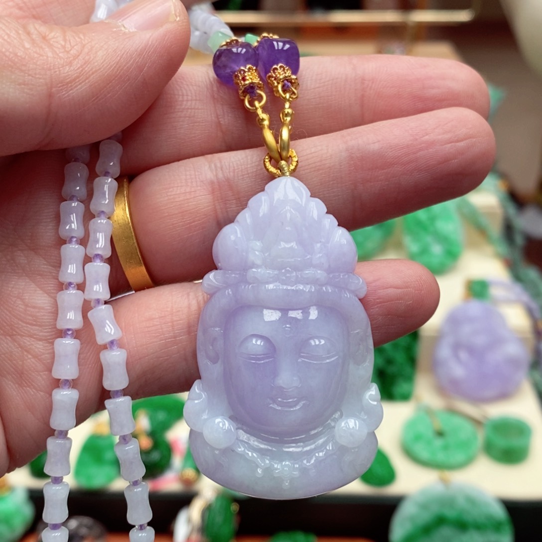 颈饰未镶嵌翡翠翡翠吊坠