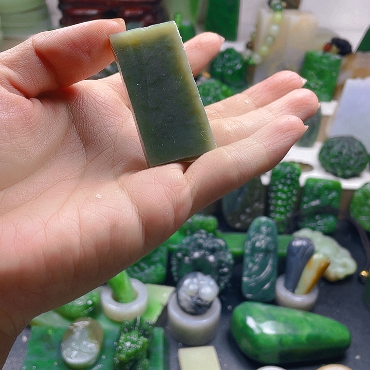 未镶嵌和田玉珠宝半成品