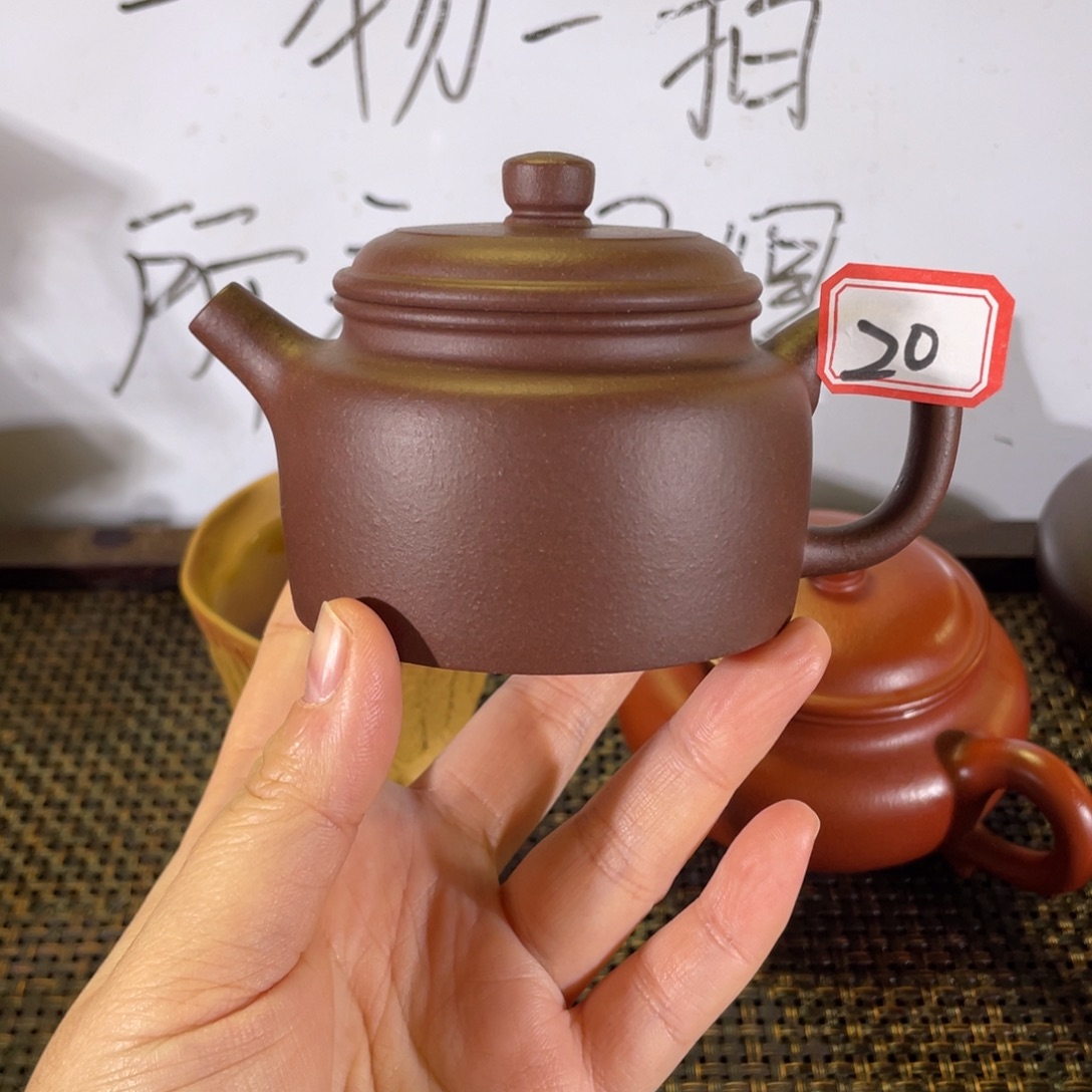 茶壶紫砂德钟紫泥