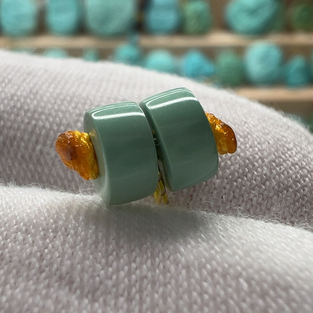 未镶嵌绿松石配饰5.9*3