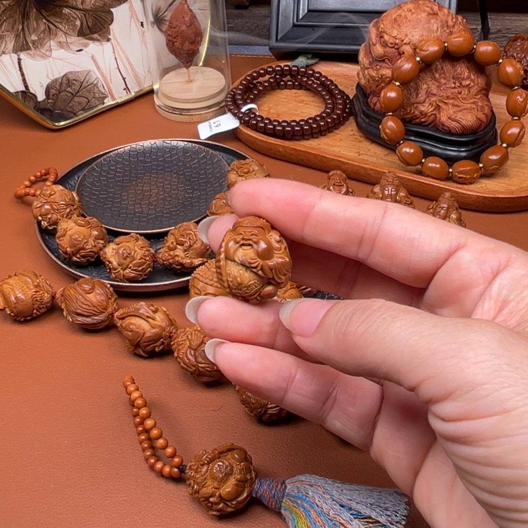 橄榄核手串/手链童子财神单子