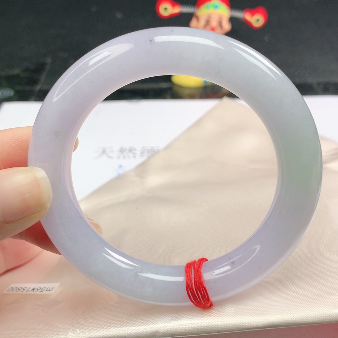翡翠未镶嵌手镯（圆镯）