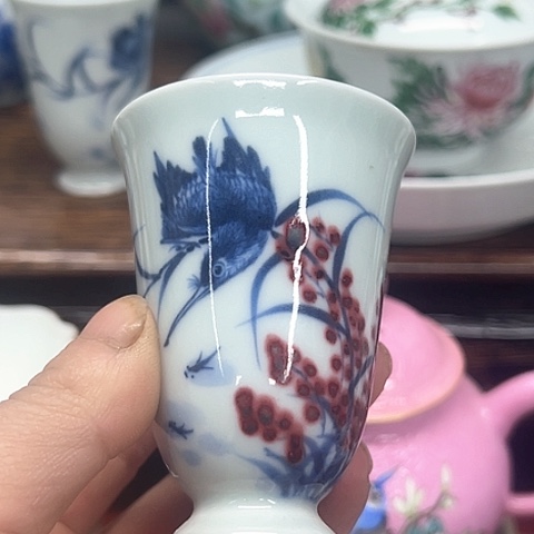 杯子景德镇陶瓷主人杯