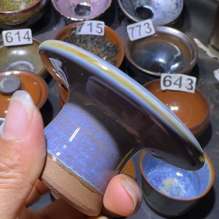 茶盏福建盏茶器蘑菇