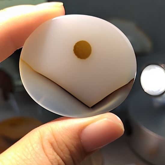 玛瑙/玉髓未镶嵌吊坠挂牌山谷