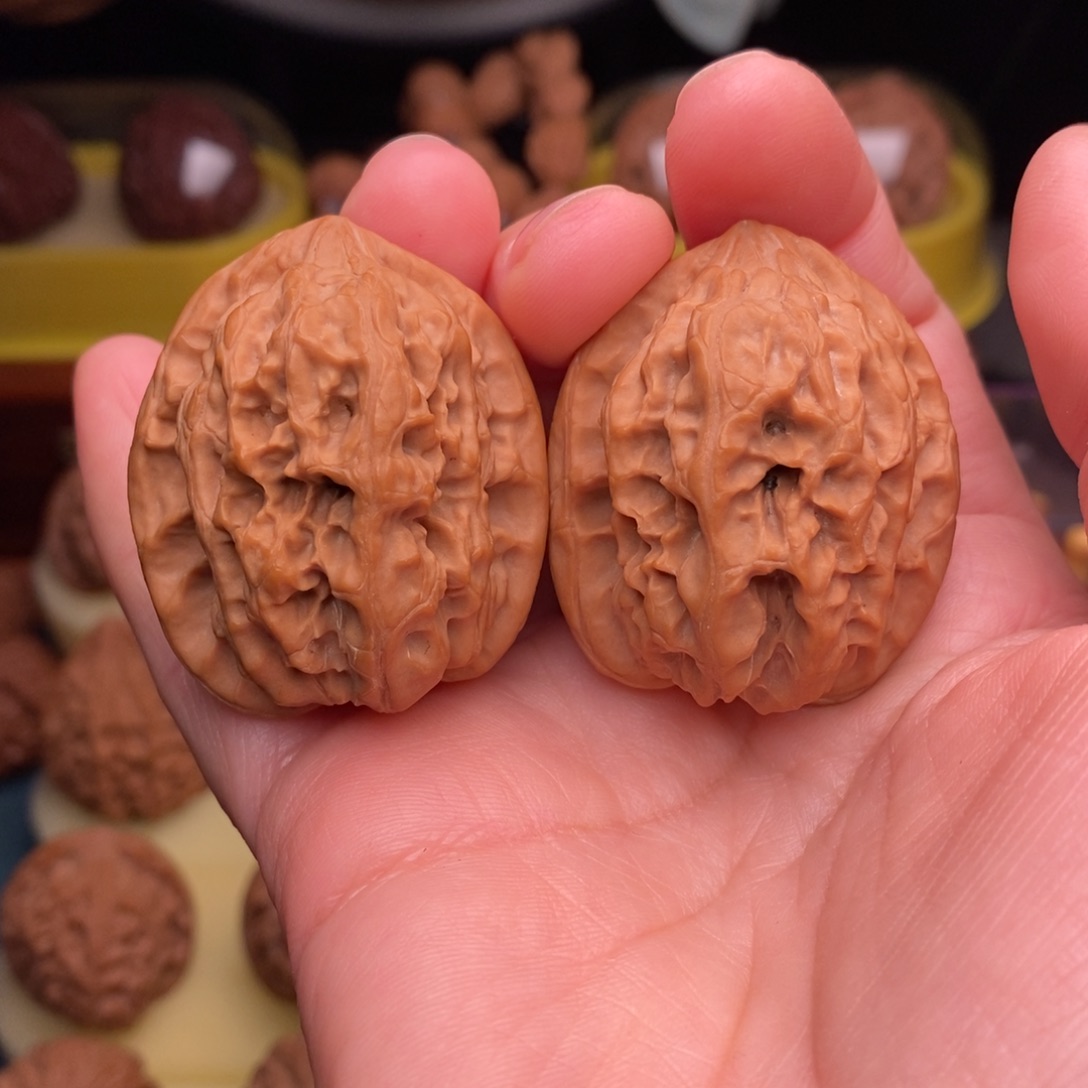 文玩核桃吊坠37狼牙