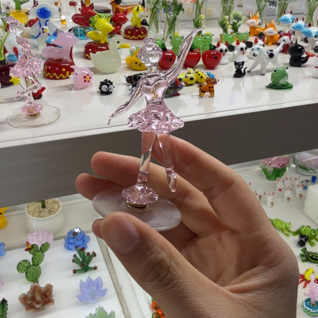 寂***岚琉璃手工艺品芭蕾女孩