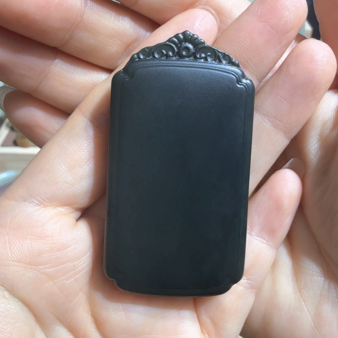 和田玉塔青牌子未镶嵌