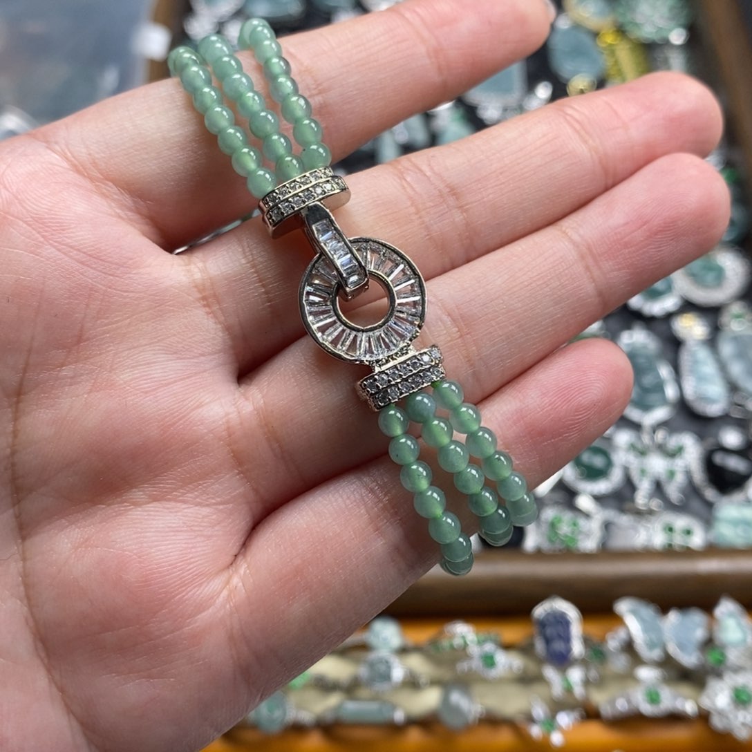 未镶嵌挂件翡翠用****8翡翠