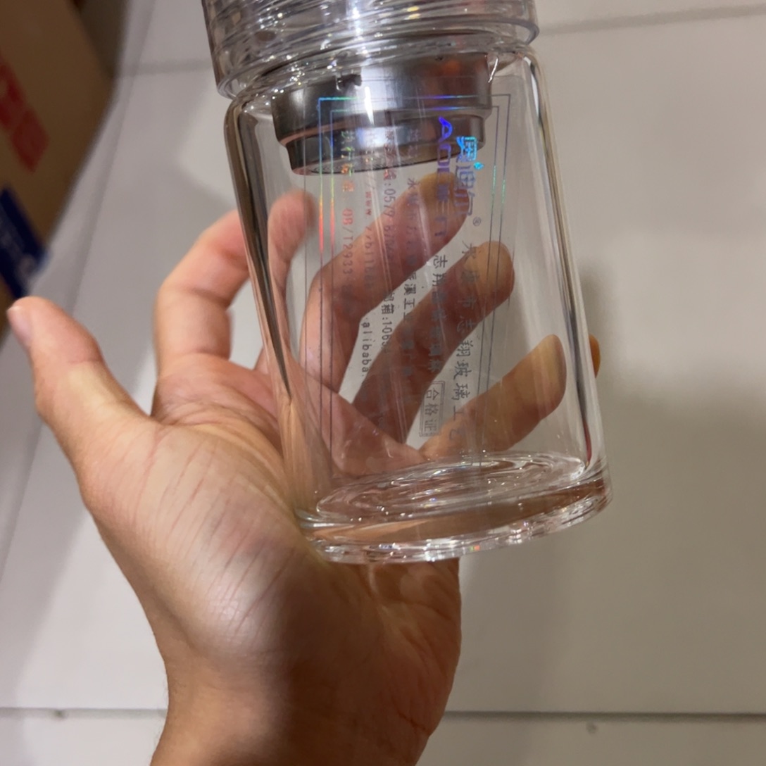 水晶单层烫手玻璃杯220玻璃杯