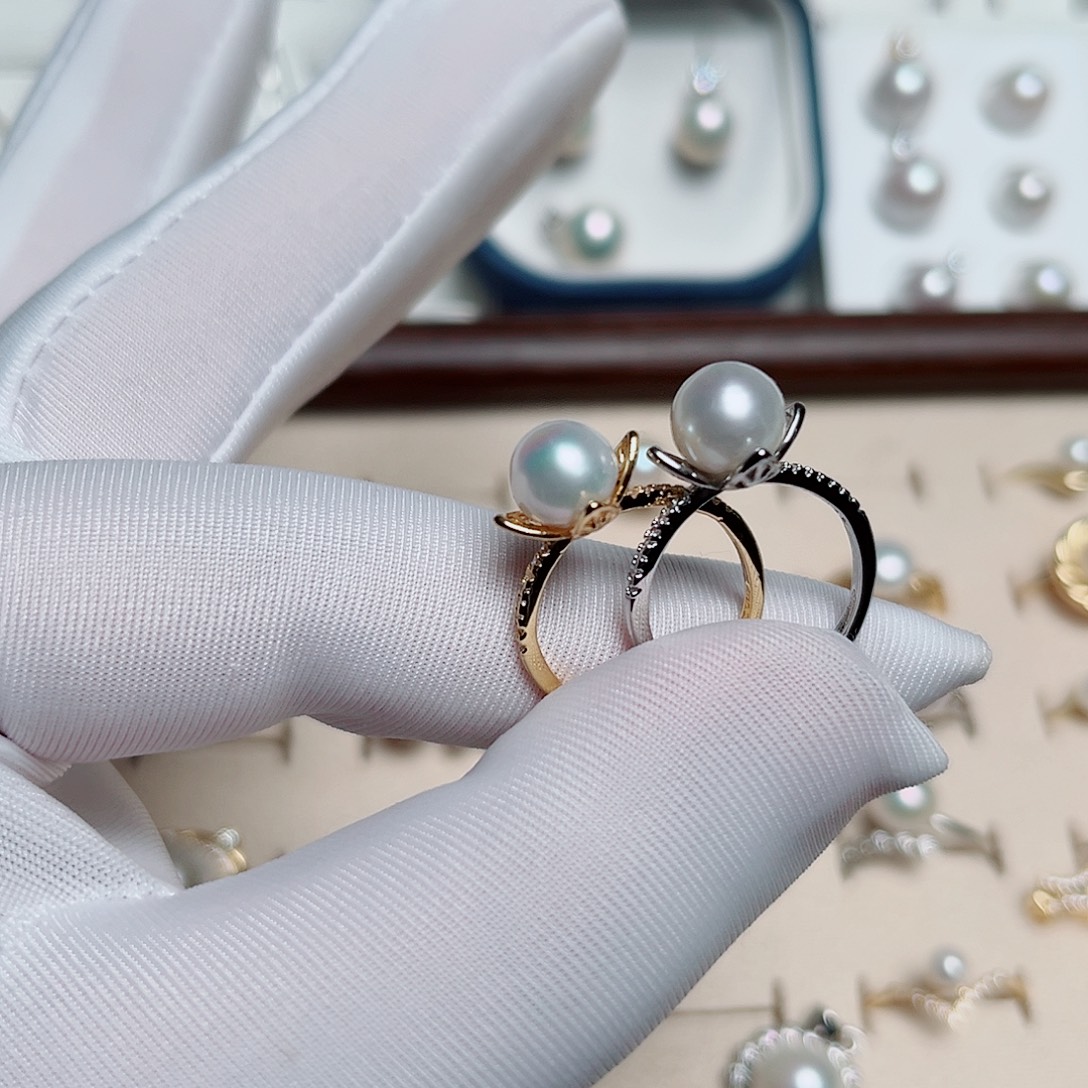 淡水珍珠手绳银S925镶嵌