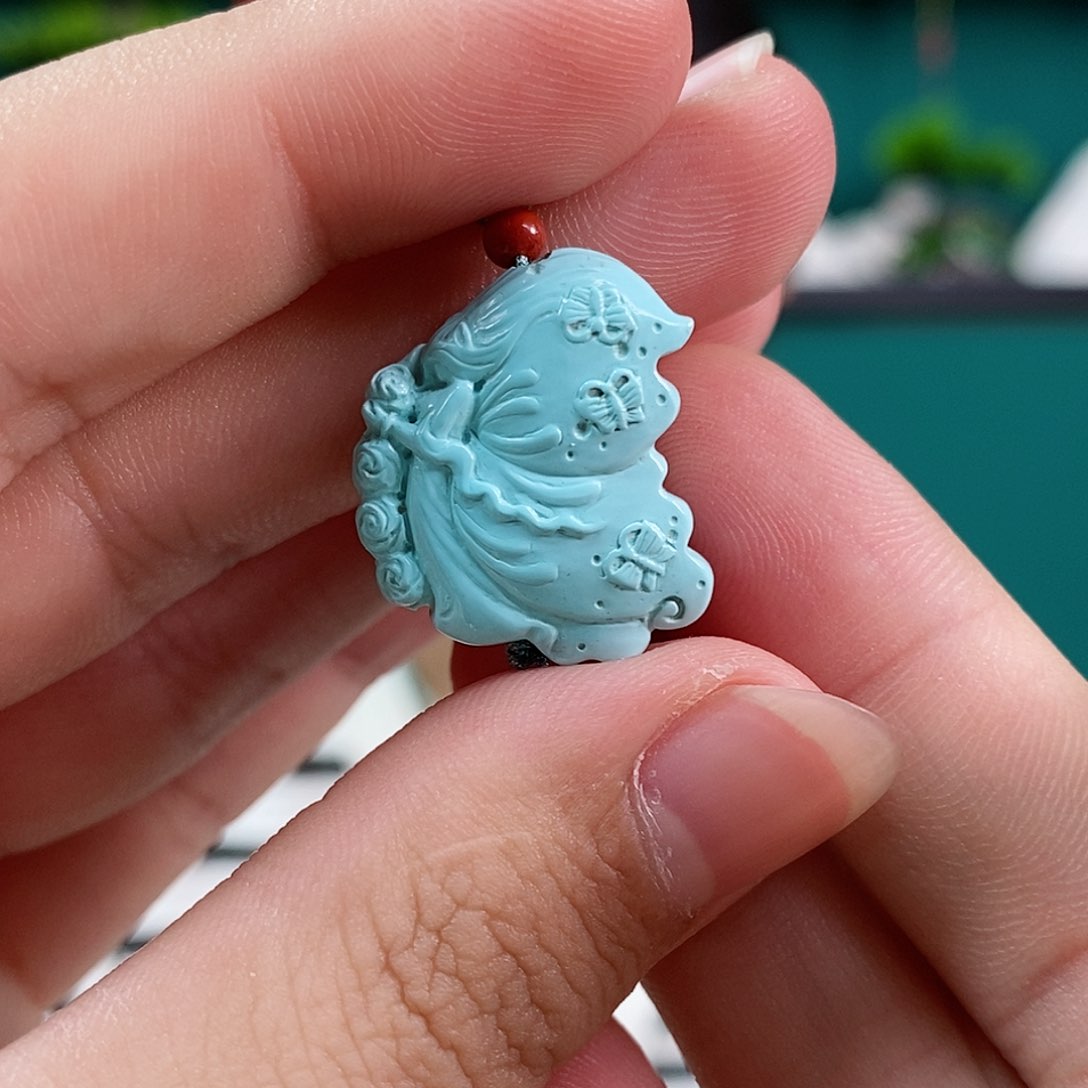 绿松石珠宝奇石未镶嵌