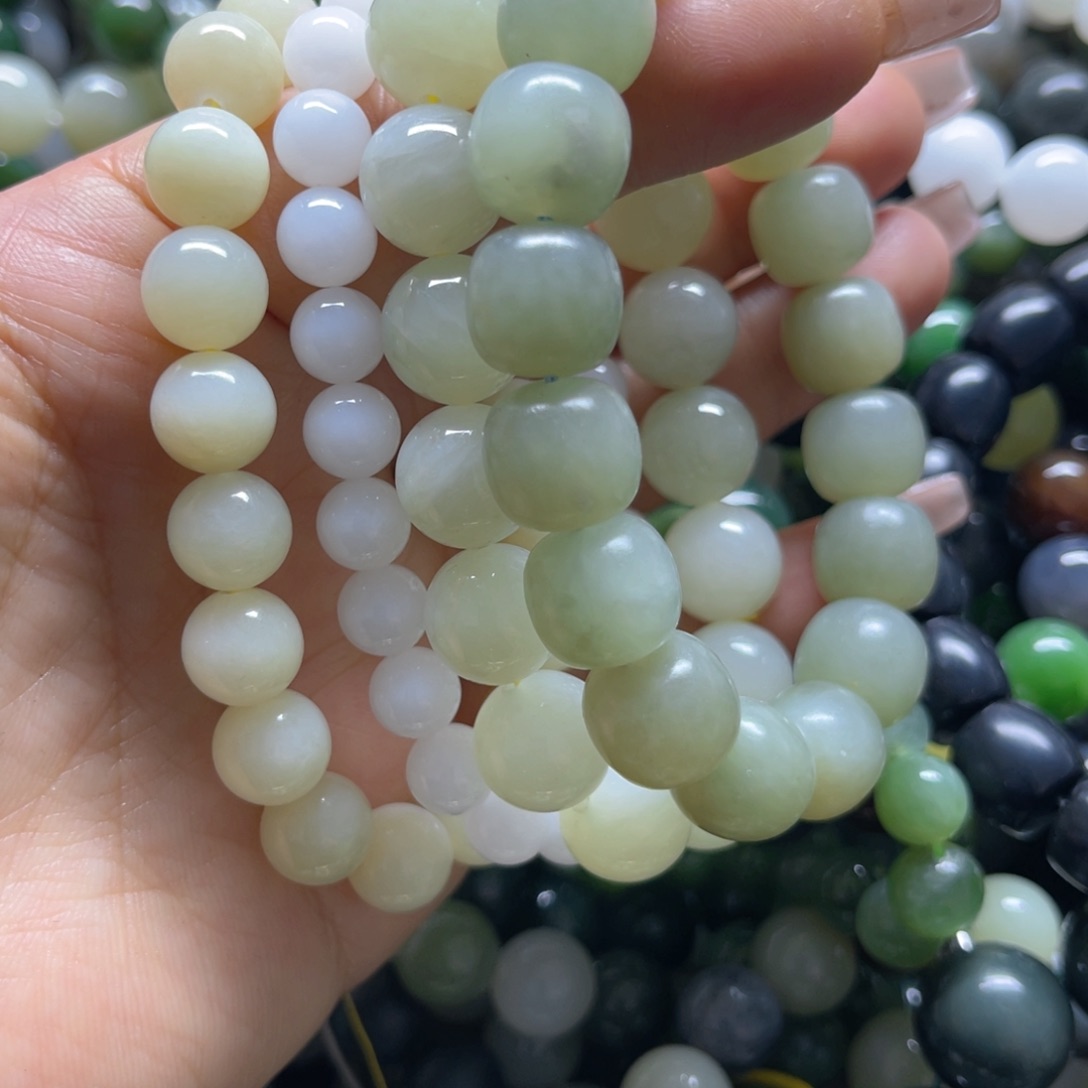 和田玉手链未镶嵌