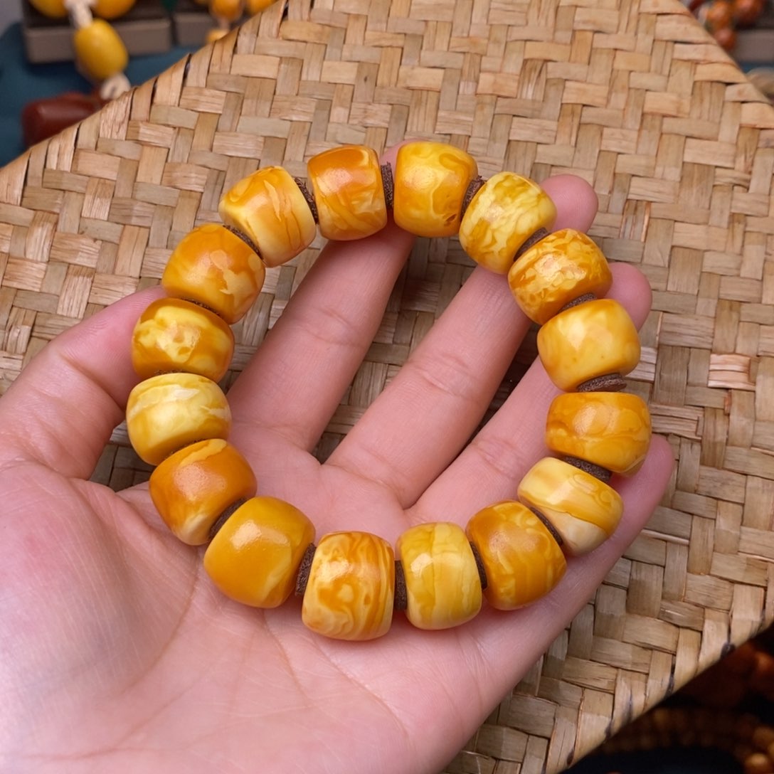 蜜蜡裸石未镶嵌非*哥蜜蜡