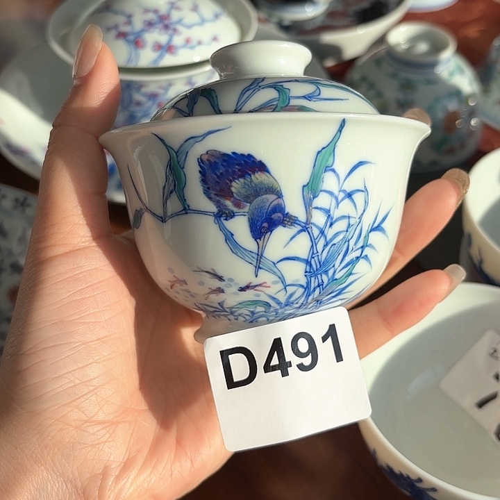 手工手绘茶具微瑕491