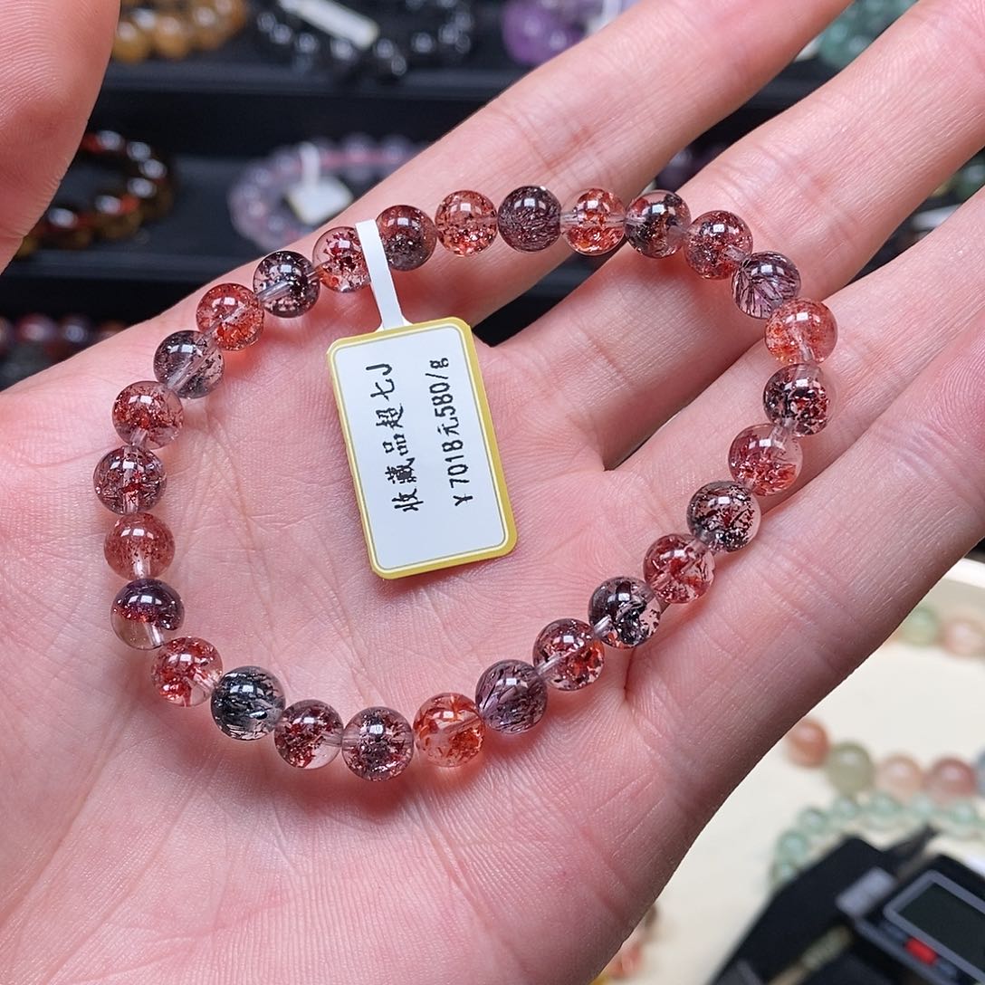 水晶手串未镶嵌手串6.9