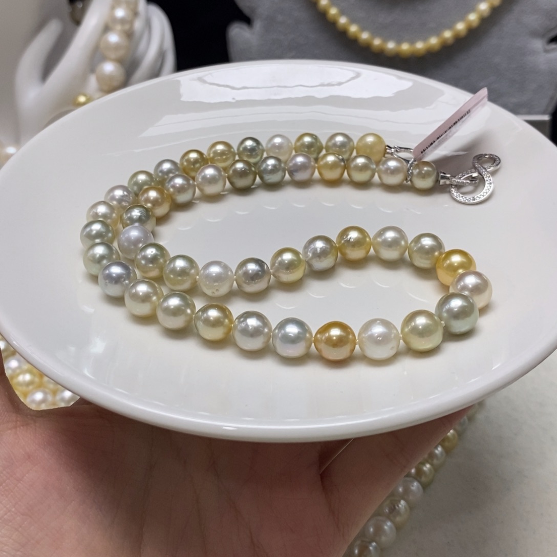 海水珍珠颈饰银S925镶嵌Y****u