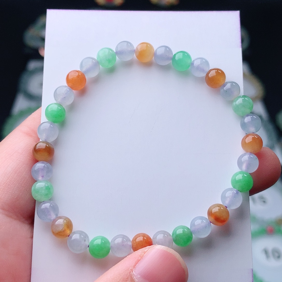 翡翠手串未镶嵌翡翠