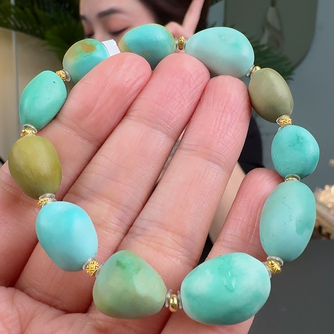 绿松石珠宝奇石未镶嵌