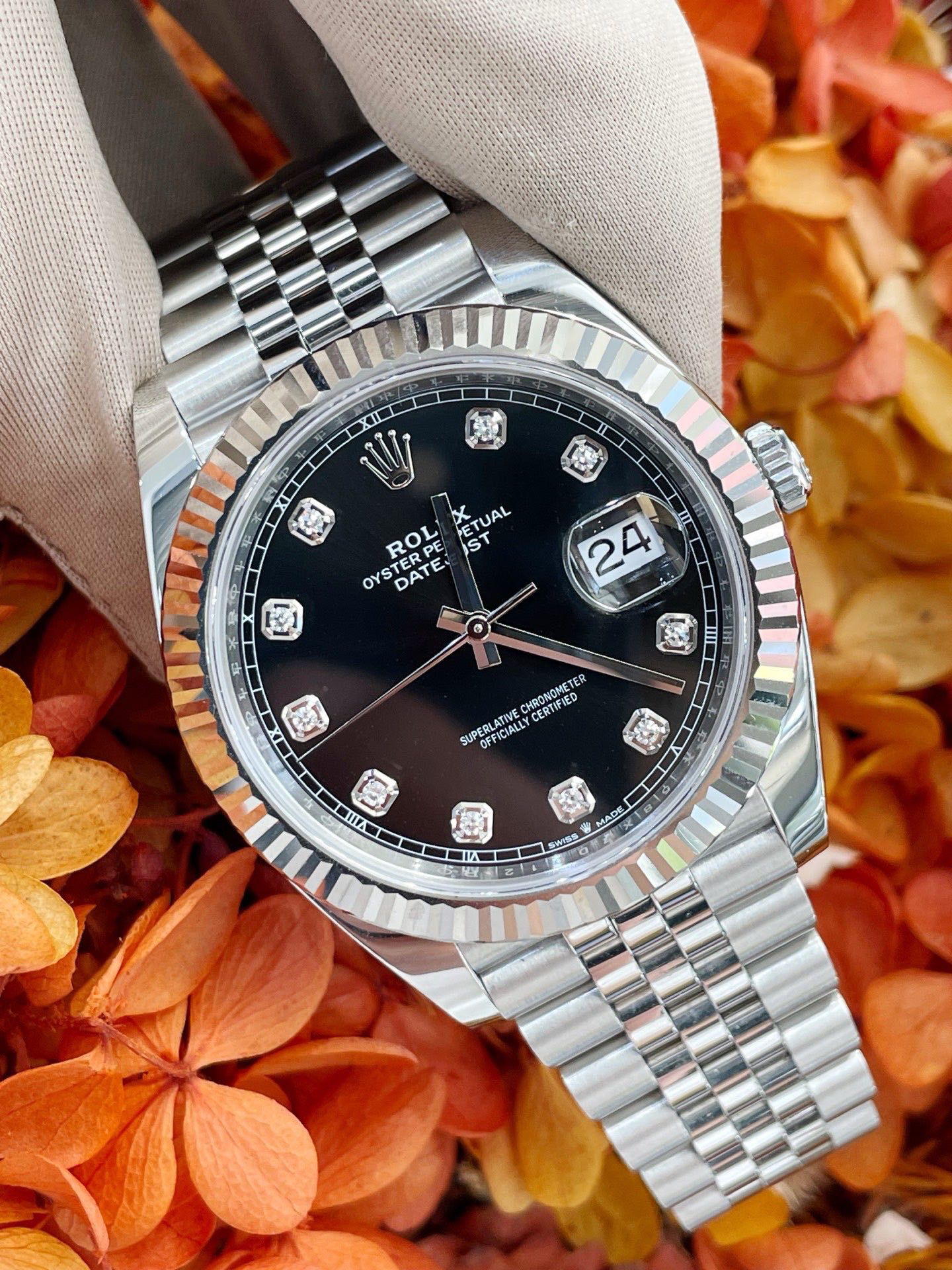 99新 Rolex/劳力士 时久/日志/型号126334/41mm/25年全套