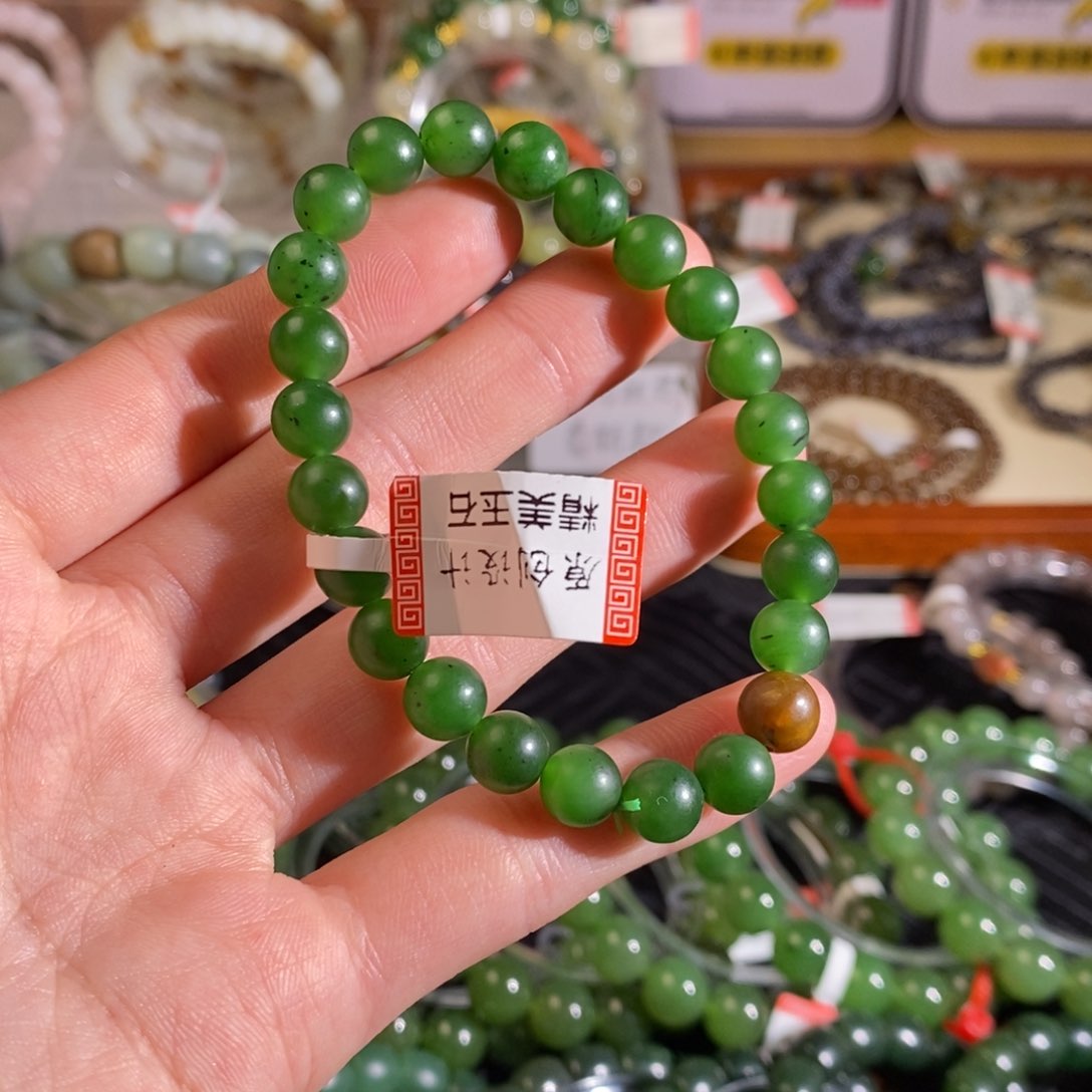 和田玉手链未镶嵌