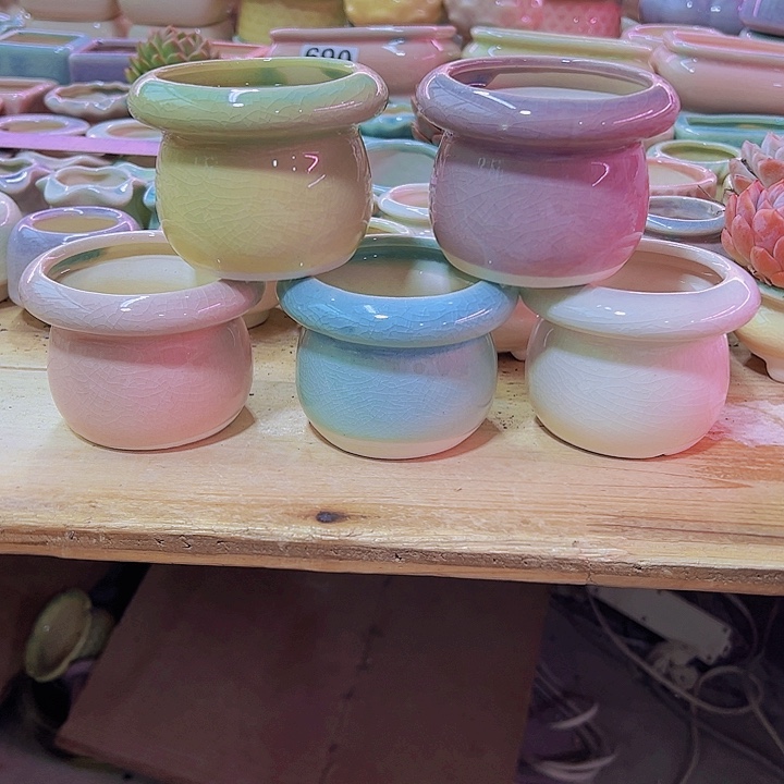 陶瓷花盆当场凑满12包邮