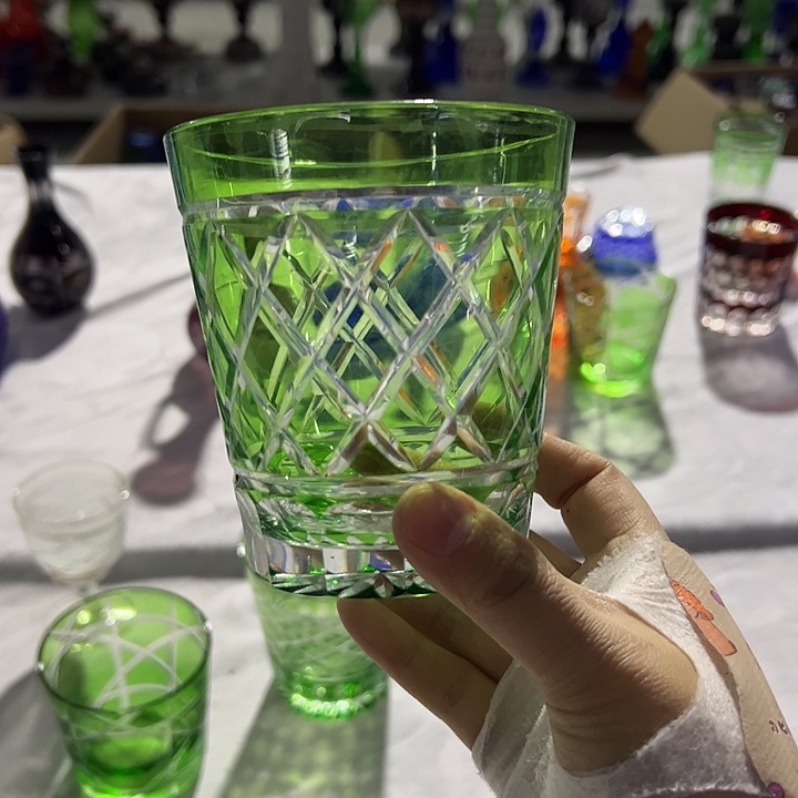 水晶玻璃手柄款微瑕一个