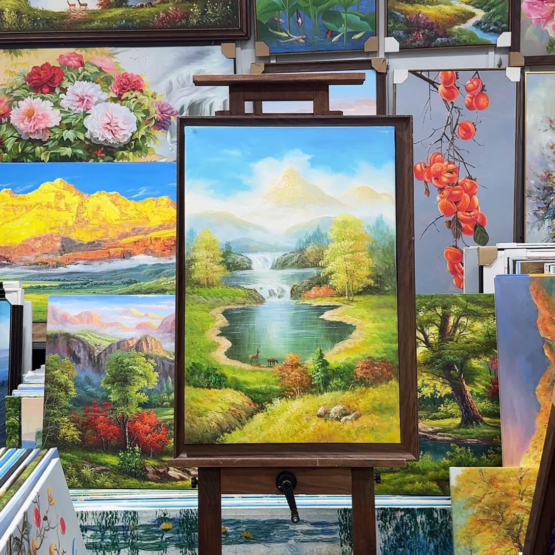 油画6898油画作品展作品展作品集