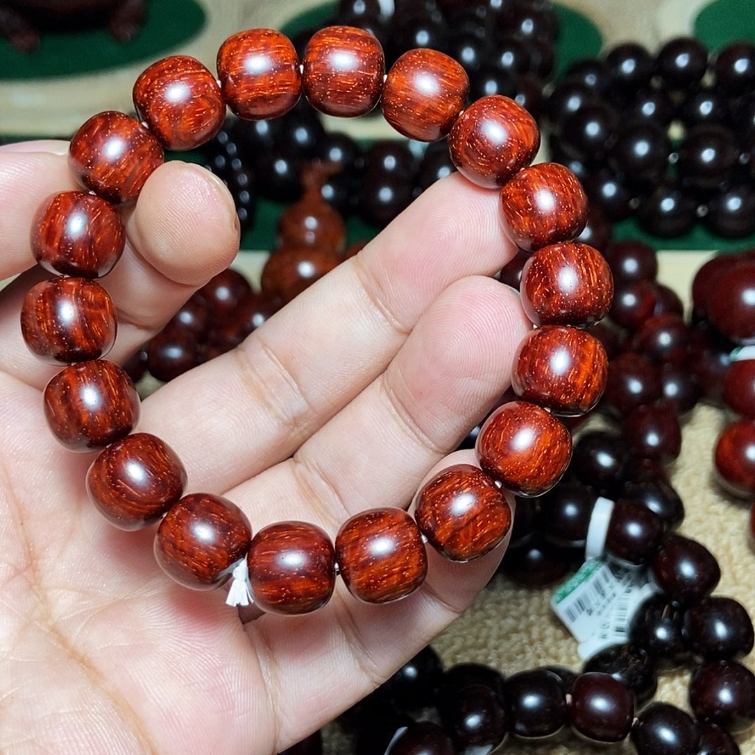 手串/手链小叶紫檀1.1-1.2泡面纹