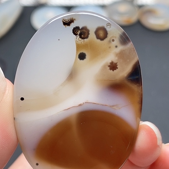 玛瑙/玉髓珠宝半成品未镶嵌