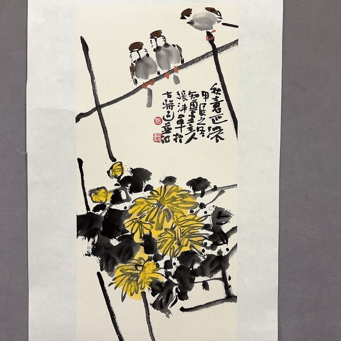 国画国画纯手绘作品请放心去藏