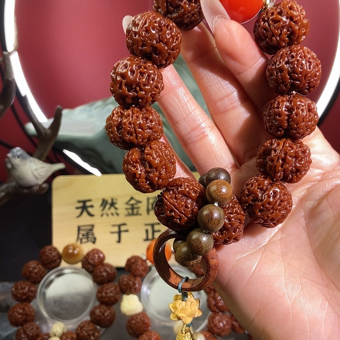 金刚菩提手串522。               