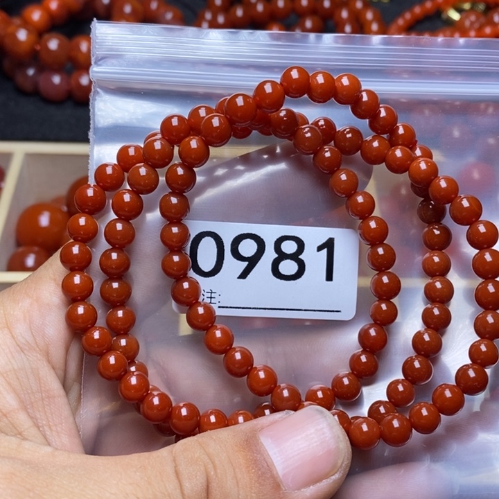 南红玛瑙手链未镶嵌小*