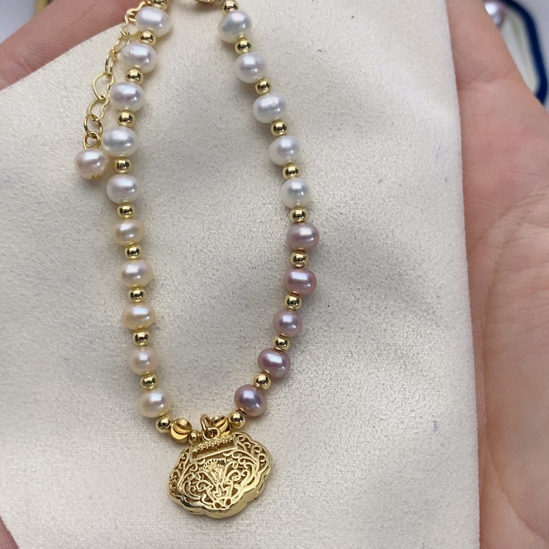 【闪购商品】淡水珍珠手链未镶嵌43