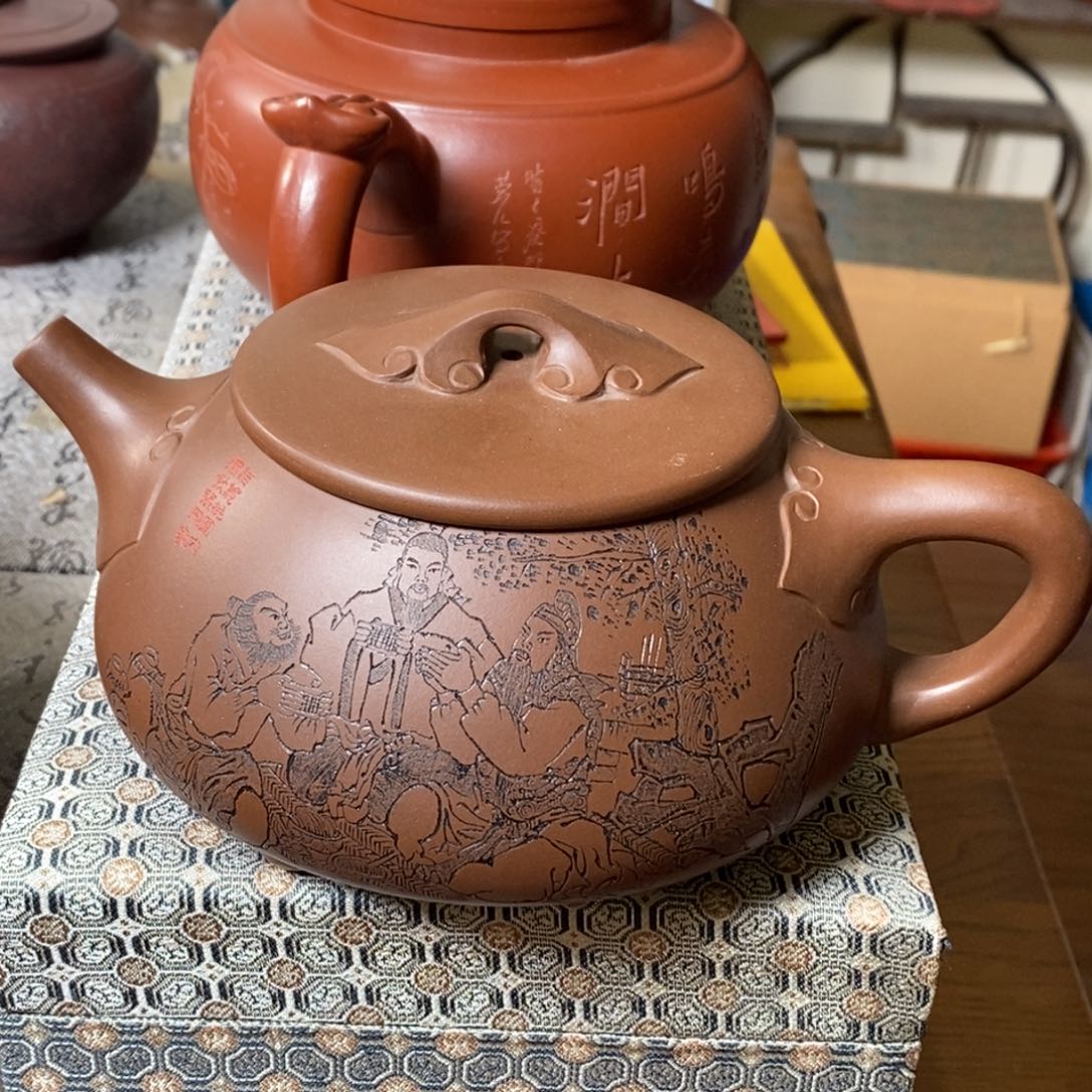 紫砂茶壶原矿手工144