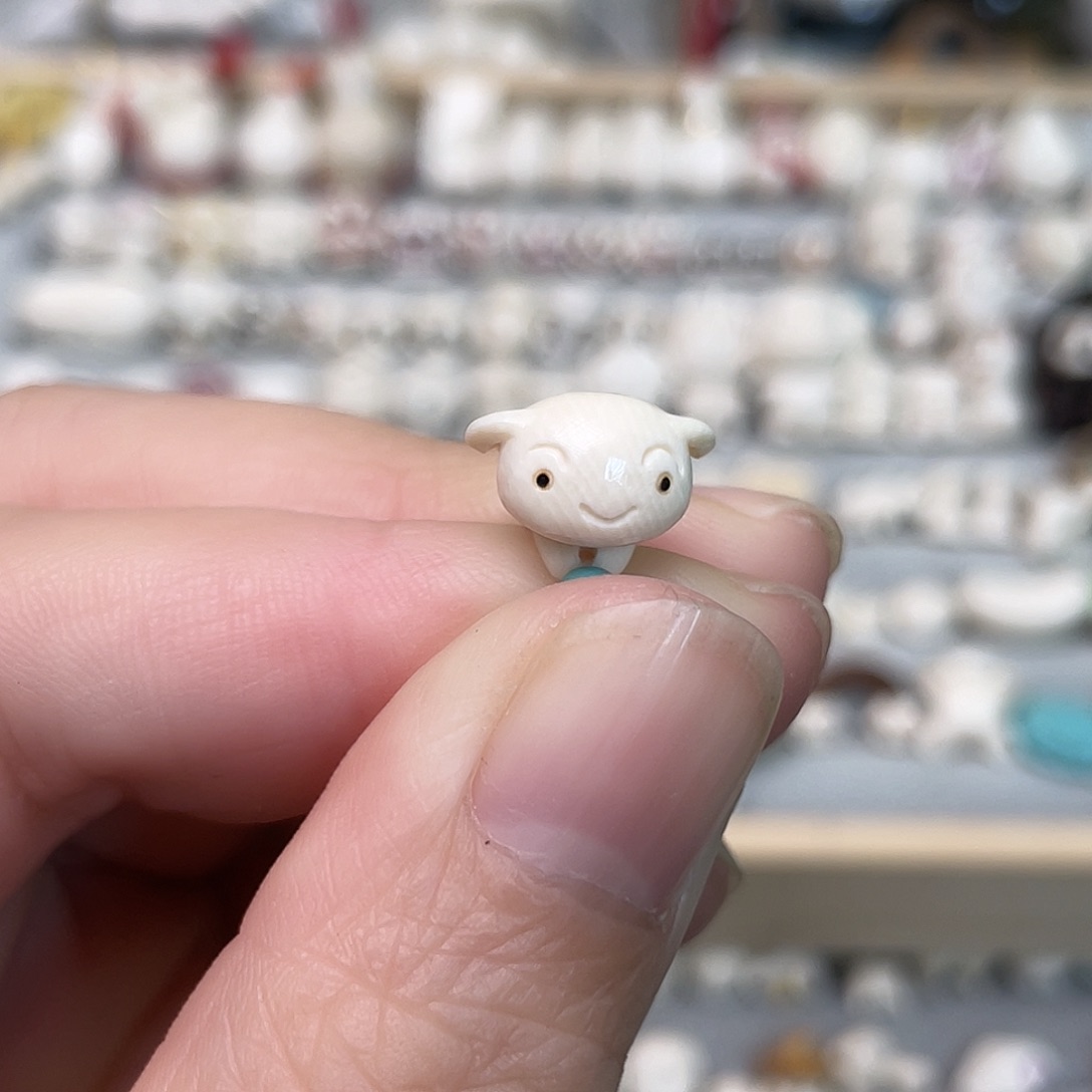 猛犸象牙手串/手链/手镯小白