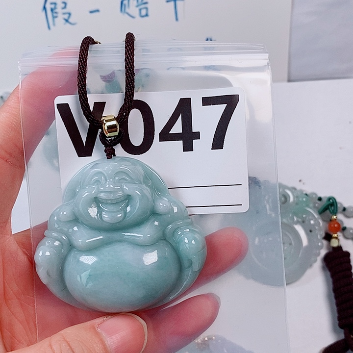 翡翠颈饰未镶嵌天然