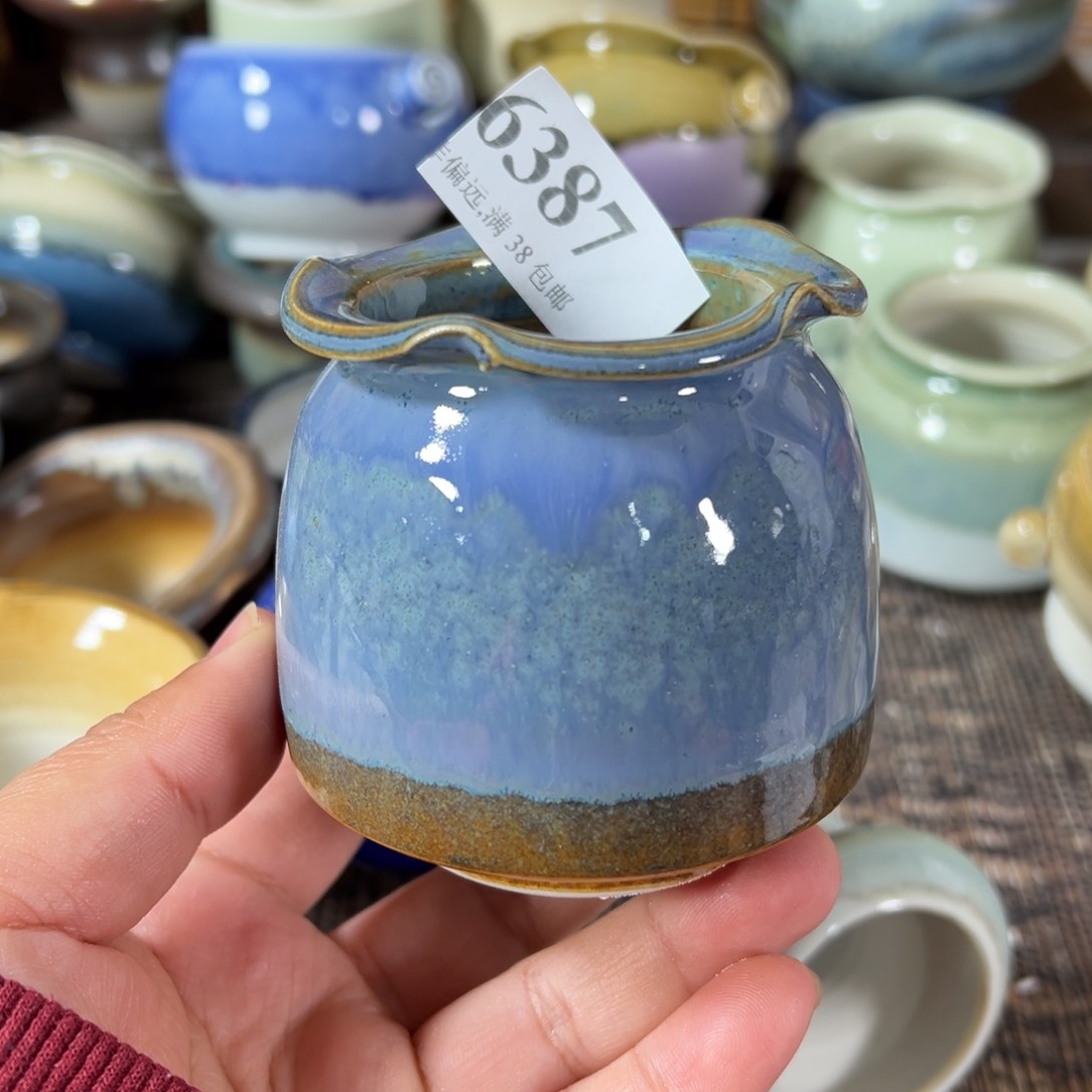 陶瓷景德镇手工花盆