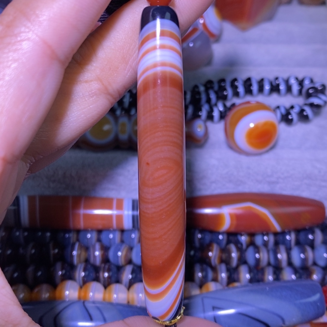 玛瑙/玉髓未镶嵌颈饰