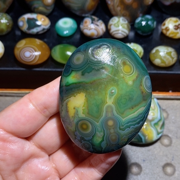 未镶嵌玛瑙/玉髓珠宝半成品22