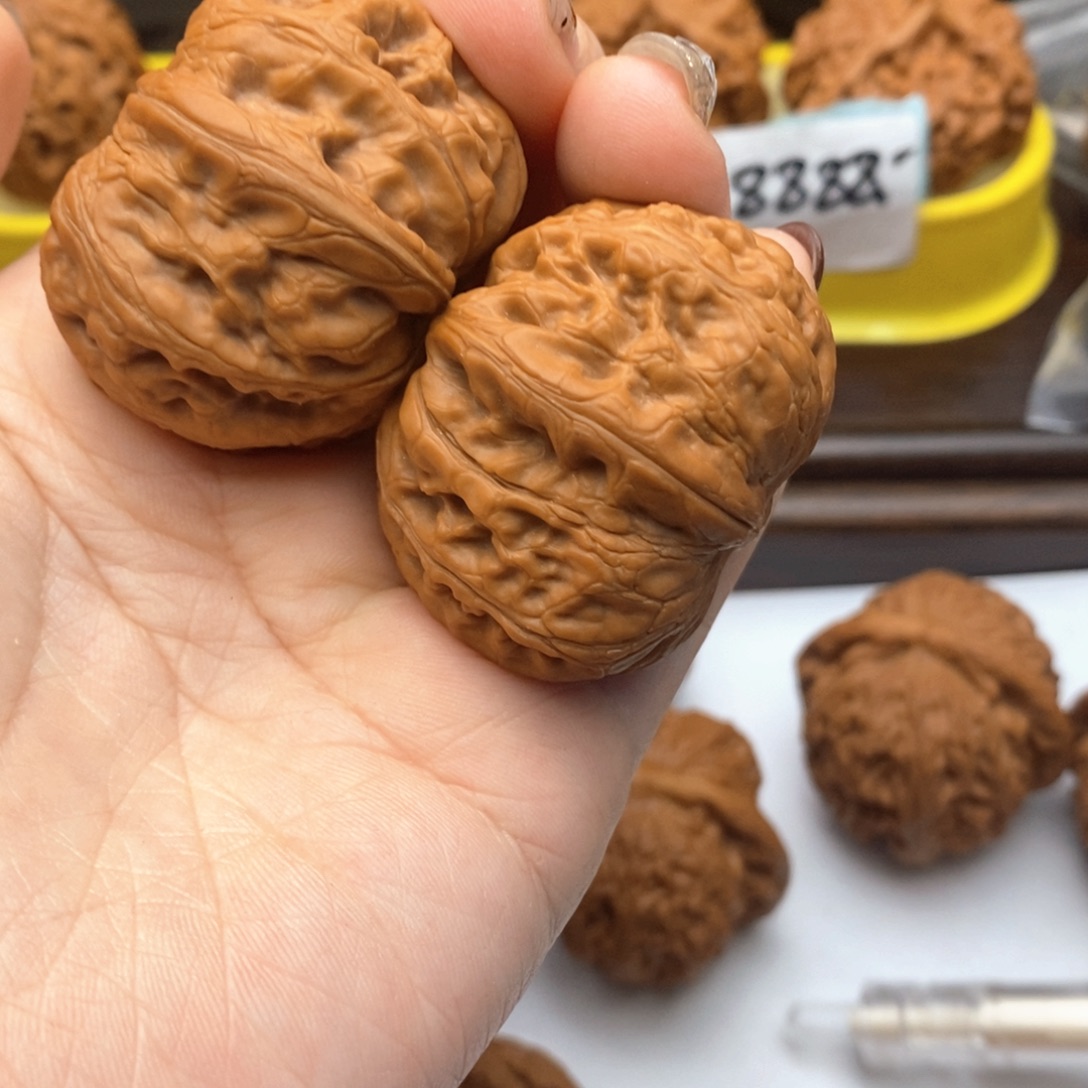 把件文玩核桃42尺平谷元宝