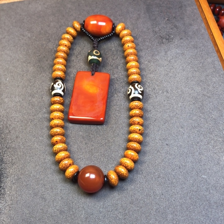 星月菩提吊坠星月