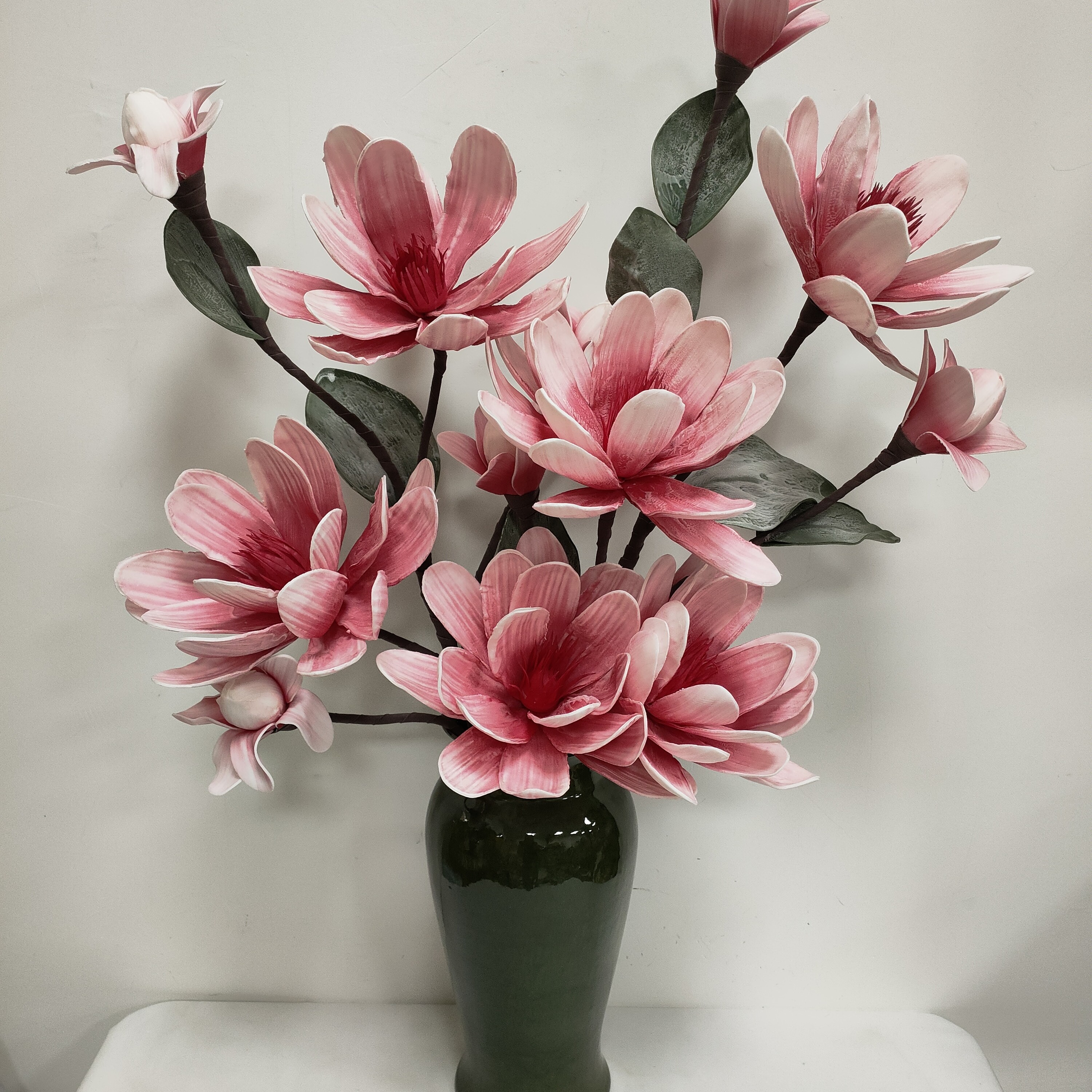 玉兰花 高端仿真用于家居装饰客厅桌面花艺摆设