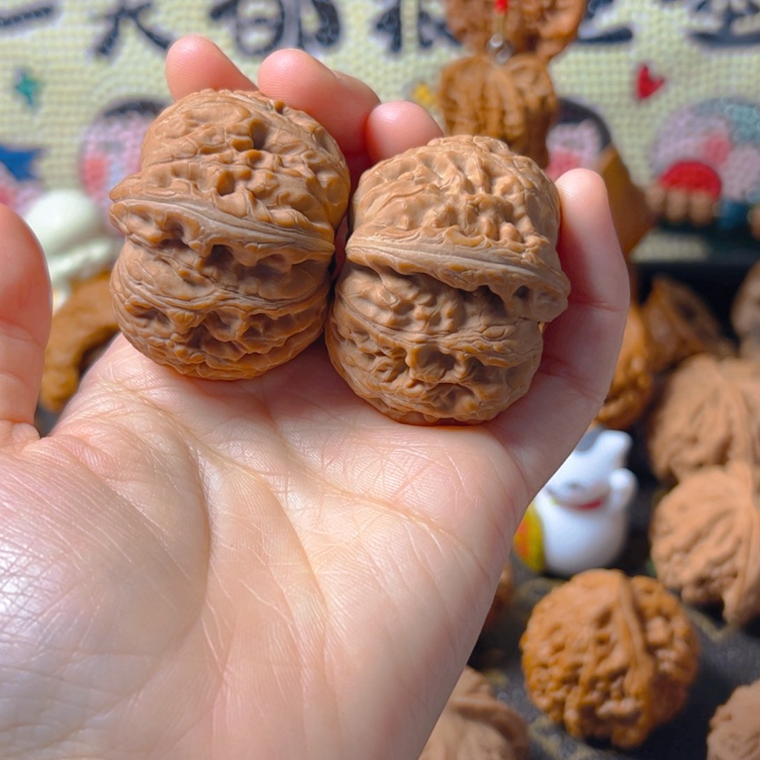 吊坠文玩核桃元宝43