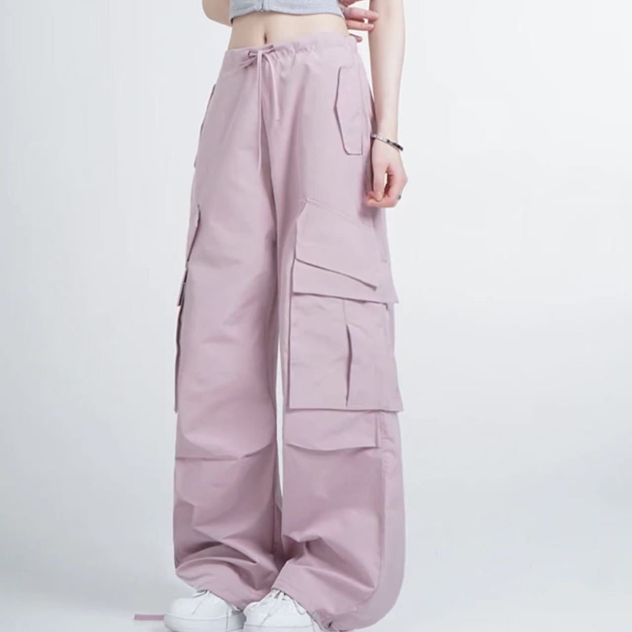 【意法-潮搭T•N】NN3299-时尚女装设计感休闲裤百搭运动