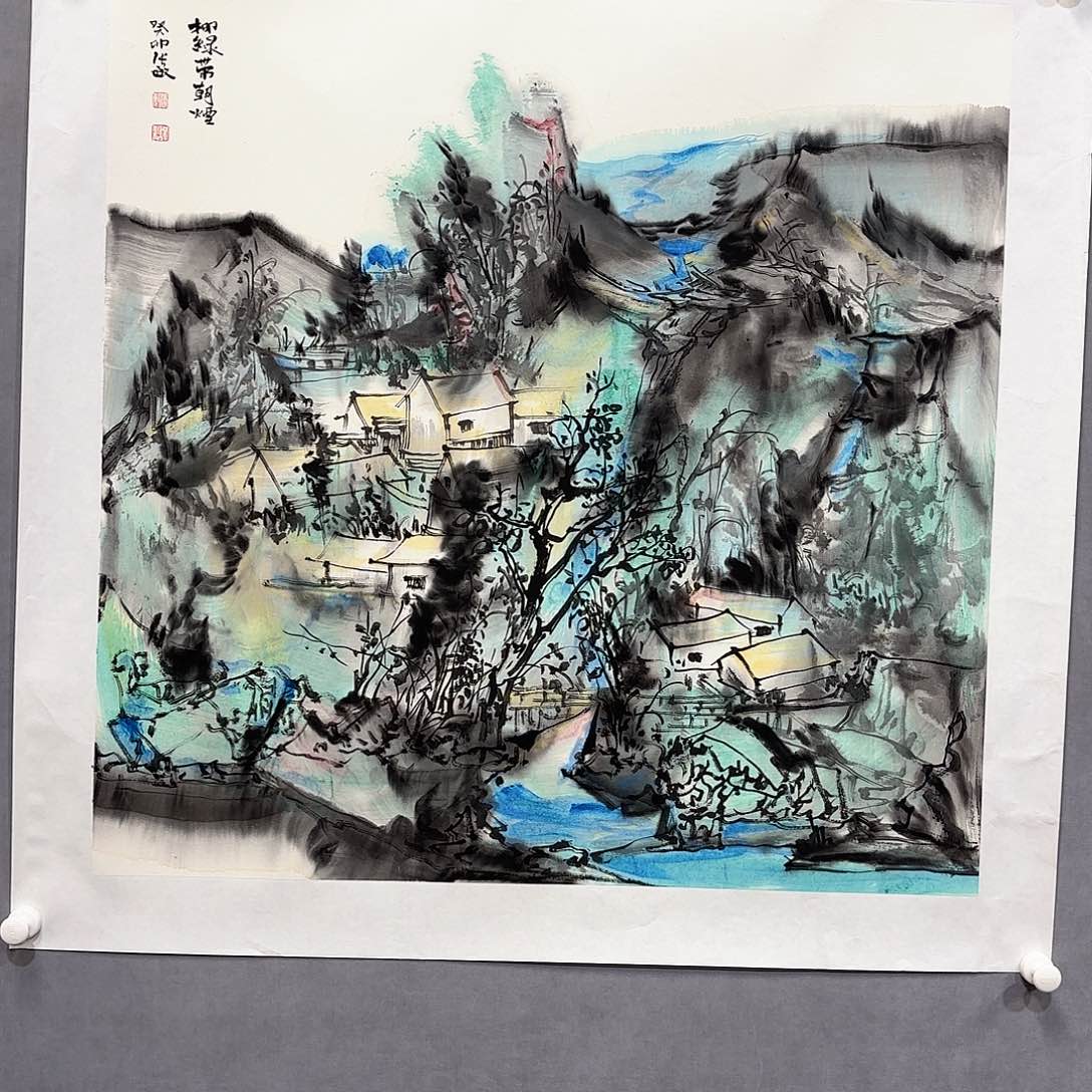 国画国画纯手绘作品请放心去藏